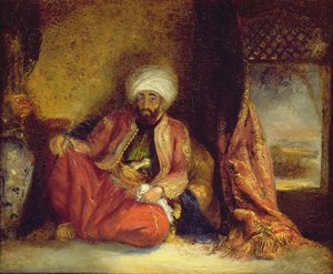 A Turk Smoking a Pipe